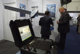 Robot Aviation exhibiting our products at UMEX, UAE